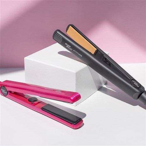 Silver Bullet Attitude Hair Straightener - Pink