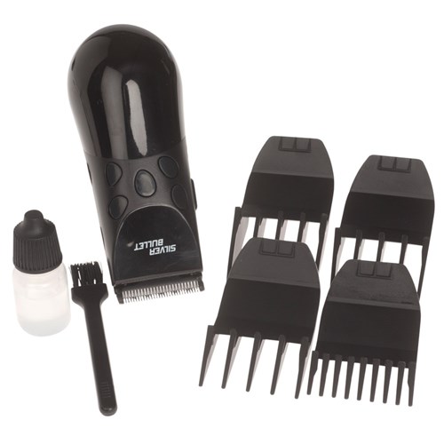 Silver Bullet Black Mini Hair Clipper - Home Hairdresser