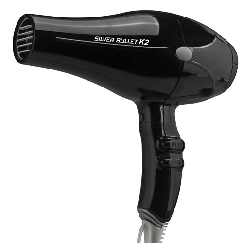 Silver Bullet K2 Hair Dryer Black Home Hairdresser