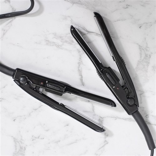 BaBylissPRO Ceramic Titanium Travel Hair Straightener Home Hairdresser