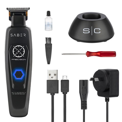 StyleCraft by Silver Bullet Saber Hair Trimmer Black