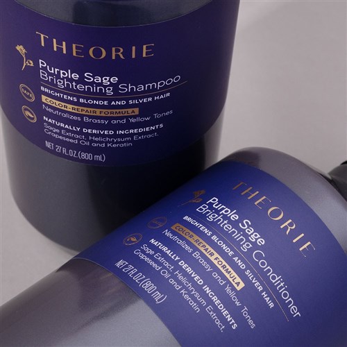 Theorie Purple Sage Brightening Shampoo 800ml