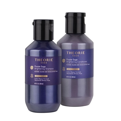 Theorie Purple Sage Brightening Travel Pack