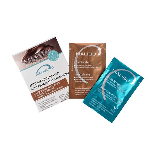 Malibu C Mini Malibu Rehab Hard Water Treatment 12pc