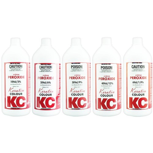 Keratin Colour Hair Peroxide 20 Volume 1000ml