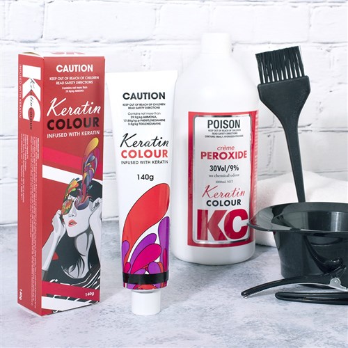Keratin Colour Permanent Colour 6.13 Dark Ash Golden Blonde