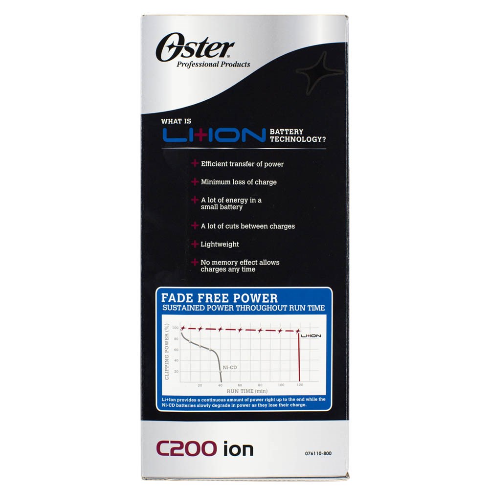 oster c200 ion clippers